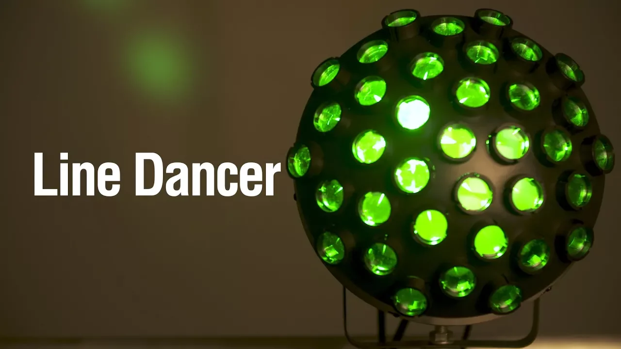 Product video thumbnail for Chauvet Line Dancer Compact LED Effect Light