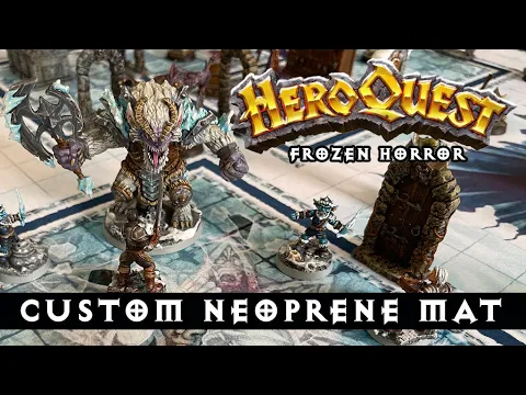 HeroQuest Frozen Horror 3x3ft Custom Board