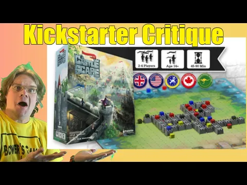 CastleScape Deck-Building Board Game - Kickstarter Critique