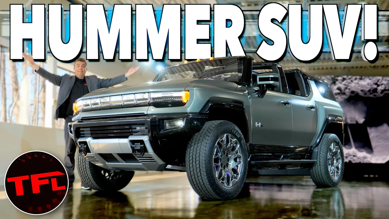 I Get HANDS-ON With The Brand New GMC Hummer EV SUV — Here's Everything You Need To Know!