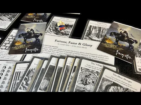 A look at Fortune, Fame & Glory - A free PnP Adventure Game