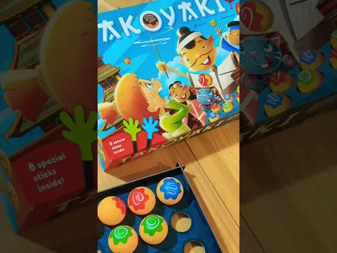Takoyaki #boardgamelife #boardgames #boardgamegeek #章魚燒