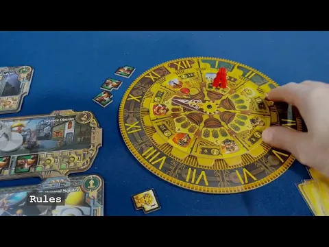 City of the Great Machine - Solo / Co-op Tutorial (Board Game)