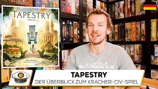 Tapestry Überblick - Was wir bisher über den neuen Kennerspiel-Kracher wissen
