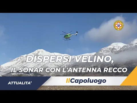 <span style="color:var(--accent)">Video:</span> Velino, si scansiona l’area con il Sonar Recco: operatori in quota dal primo pomeriggio