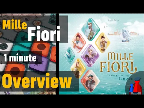 Mille Fiori -1 minute Overview - Peaky Boardgamer