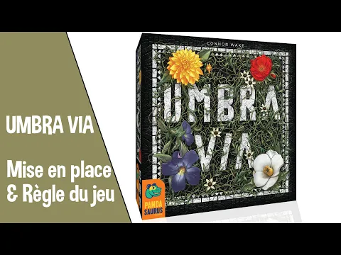 ❓🎲 [Comment... Y JOUER ?] Umbra Via - Mise en place et règle du jeu + mon avis