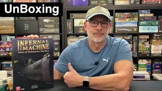 TDG: Infernal Machine: Dawn of Submarine Warfare unboxing with Ray