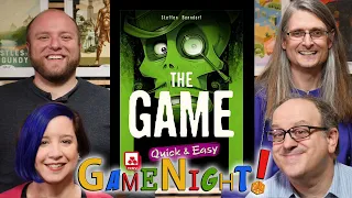 The Game: Quick & Easy - GameNight! Se8 Ep8 - How to Play and Playthrough