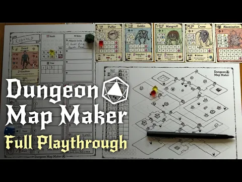 Dungeon Map Maker Full Playthrough