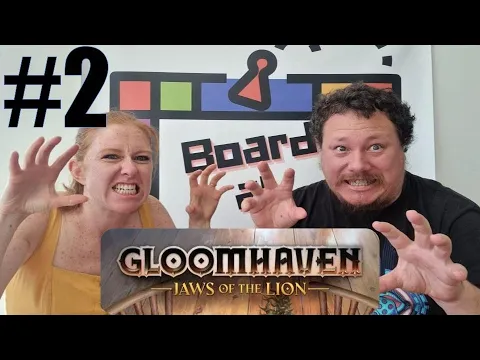 Board At Home Plays: Gloomhaven Jaws of The Lion Scenario 2