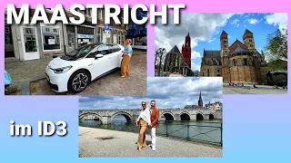 Maastricht Ausflug im Elektroauto ID.3 / Das Laden vor Ort und die Sehenswürdigkeiten.
