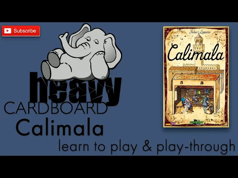Calimala 3p Play-through, Teaching, & Roundtable discussion by Heavy Cardboard