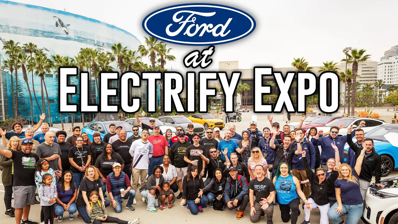 Electrify Expo 2023! Ford tour with Mach-Es, Lightnings, Cars & Coffee, & Interviews!