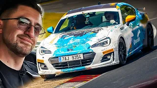 ON THE LIMIT in Track Subaru BRZ from CZ! // Nürburgring