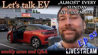 (live) Let's talk EV - Story time - My 2600km trip with the VW Id.5 to the Id Buzz Copenhagen