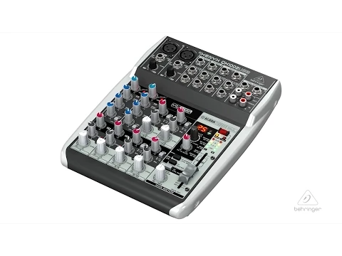Product video thumbnail for Behringer Xenyx Q1002USB PA Mixer with Gator Bag