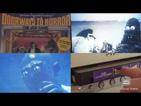 1986 Doorways to Horror The VCR Game #VHS #vhstapes #boardgames #vintage #vintagegames #vhsgame