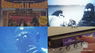 1986 Doorways to Horror The VCR Game #VHS #vhstapes #boardgames #vintage #vintagegames #vhsgame
