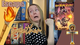 RUN RUN RUN! Overview & Review | Adventure Cooperative Tile Laying Game