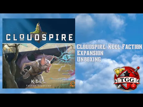 Cloudspire: Keel Faction Expansion Unboxing | Components & First Look