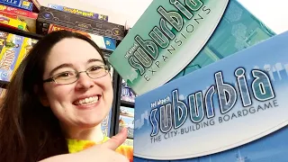 All the Games with Steph: Suburbia 2nd Edition with Expansions