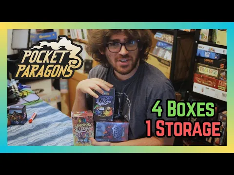 4 Boxes, 1 System – Pocket Paragons Storage Solved!