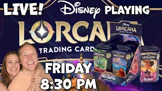 LIVE Playthrough - Disney Lorcana - First Chapter