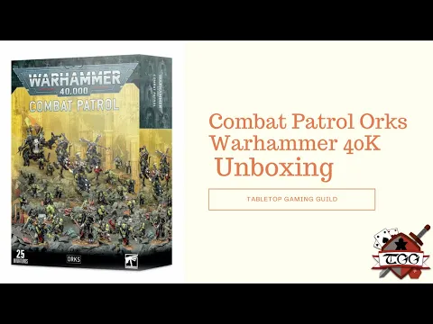 Combat Patrol Orks Warhammer 40K Old Unboxing