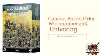 Combat Patrol Orks Warhammer 40K Old Unboxing