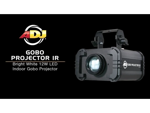 Product video thumbnail for ADJ American DJ Gobo Projector IR LED Effect Light