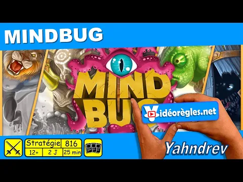 Vidéorègle Jeu de Société " MINDBUG " par Yahndrev (#816)