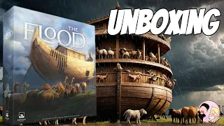 Jake Reacts | Unboxing The Flood Board Game Deluxe Edition | Bedouin Games
