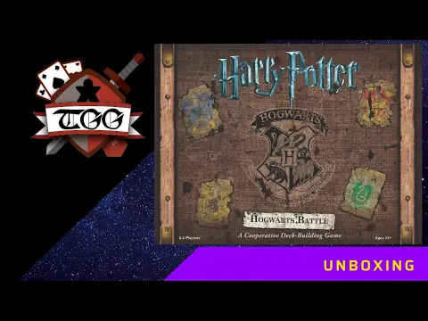 Harry Potter Hogwarts Battle Board Game Unboxing