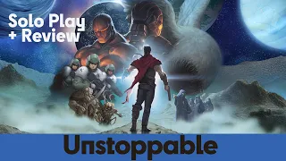 Unstoppable - Solo Board Game Playthrough & Review