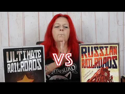 Ultimate Railroads Vs Russian Railroads - I Play Red