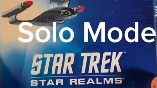 Star Trek Star Realms. Play through of a solo mode . How to play video