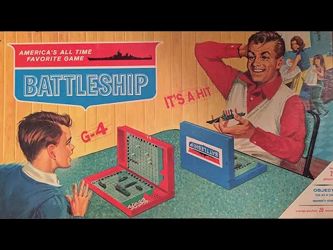 Board Game Archaeology #22 Battleship 1967 Milton Bradley Company #boardgames #gameplay #gameplay
