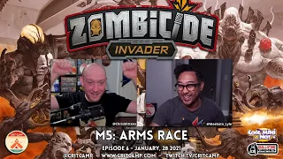 Zombicide Invader EP6 - M5: Arms Race - Crit Camp