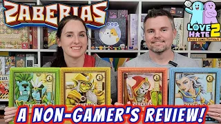 Zaberias Board Game - A Non-Gamer's Review! Love 2 Hate #boardgames Review