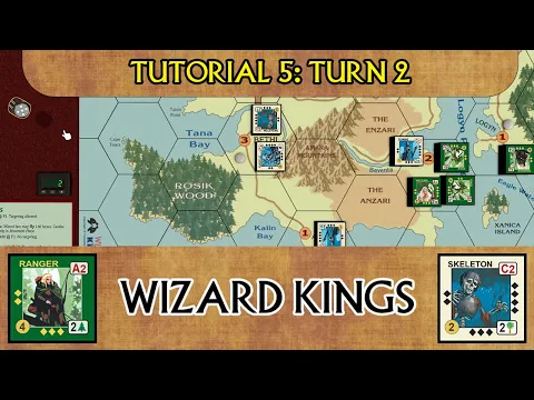 Wizard Kings Tutorial 5: Turn 2