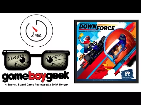 Downforce (Allegro 2-min) Review with the Game Boy Geek