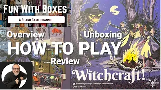 Witchcraft Solo Board Game | Unboxing, How to Play & Review | Salt & Pepper Games | Fun in a Box!