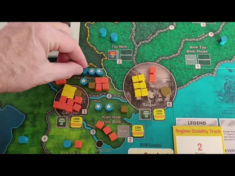 Sovereign of Discord Solo Play – 1963 Cards 2 and 3