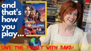 And That's How You Play...PANDEMIC: HOT ZONE NORTH AMERICA! The Easy, Fun, Cooperative Board Game!