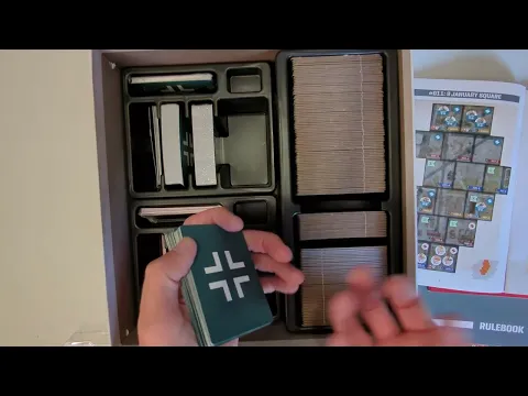 Undaunted: Stalingrad two player deck building #wargaming #unboxing #review AmassGames #4k #games
