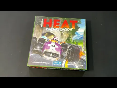 TDG: Heat: Tunnel Vision unboxing with Ray