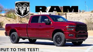 2025 RAM 2500 Heavy Duty -- We TEST the Towing up Davis Dam Pass & Off-Road in Arizona!