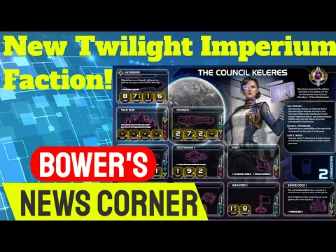 New Twilight Imperium Faction Announced! The Council Keleres