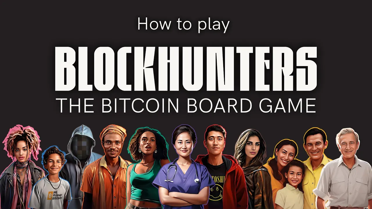 How to Play Blockhunters - The Bitcoin Board Game | Narrated by Guy Swann